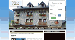 Desktop Screenshot of hotelvilladetorla.com